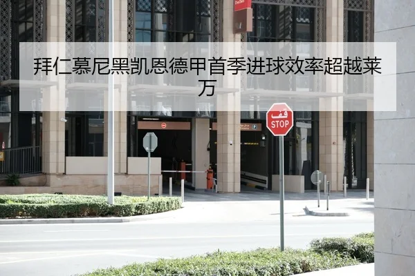 拜仁慕尼黑凯恩德甲首季进球效率超越莱万